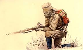 Askari Soldier with gun