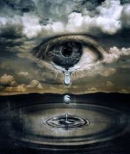 Tears from an eye in the sky